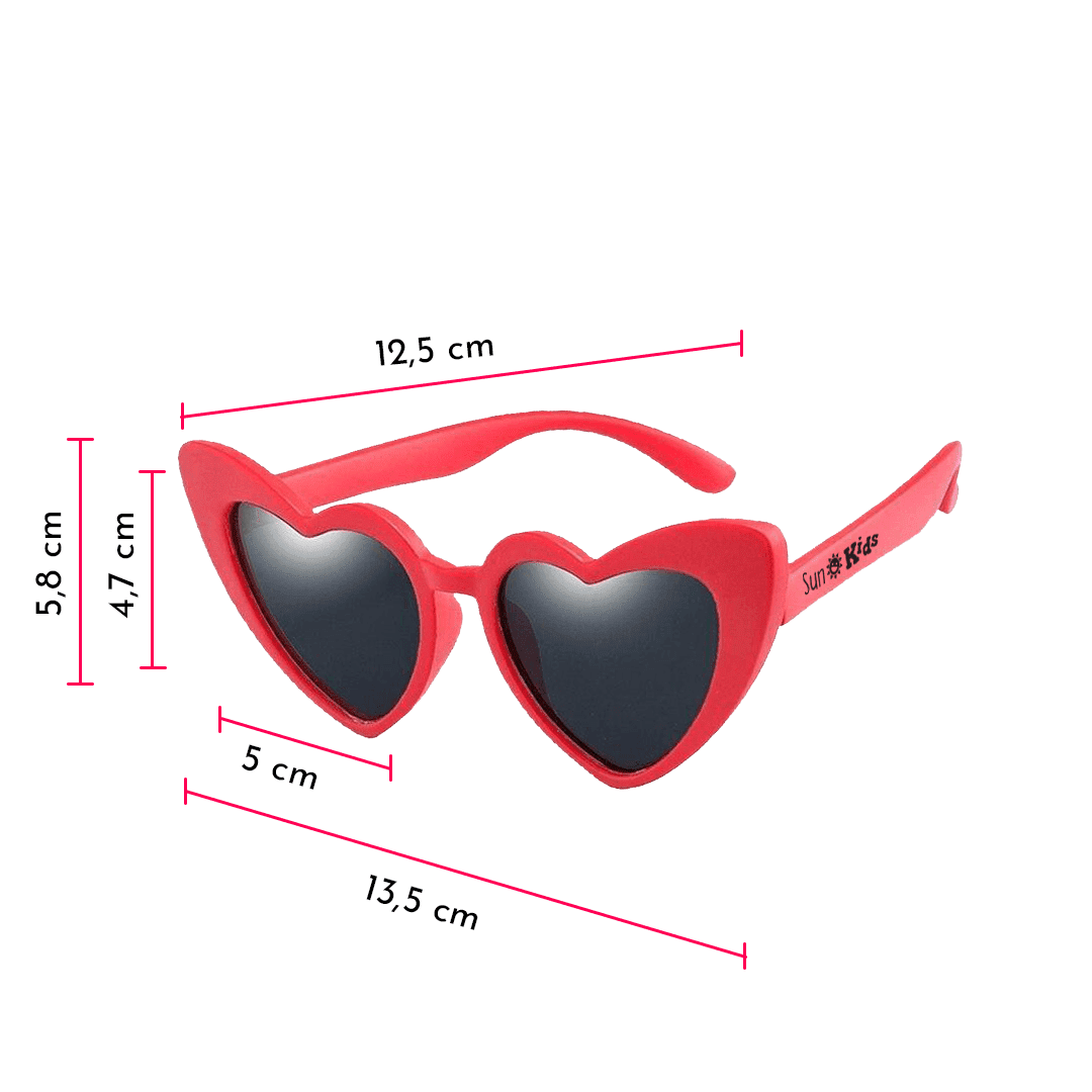 Gafas de Sol Flexibles para Niños - Heart