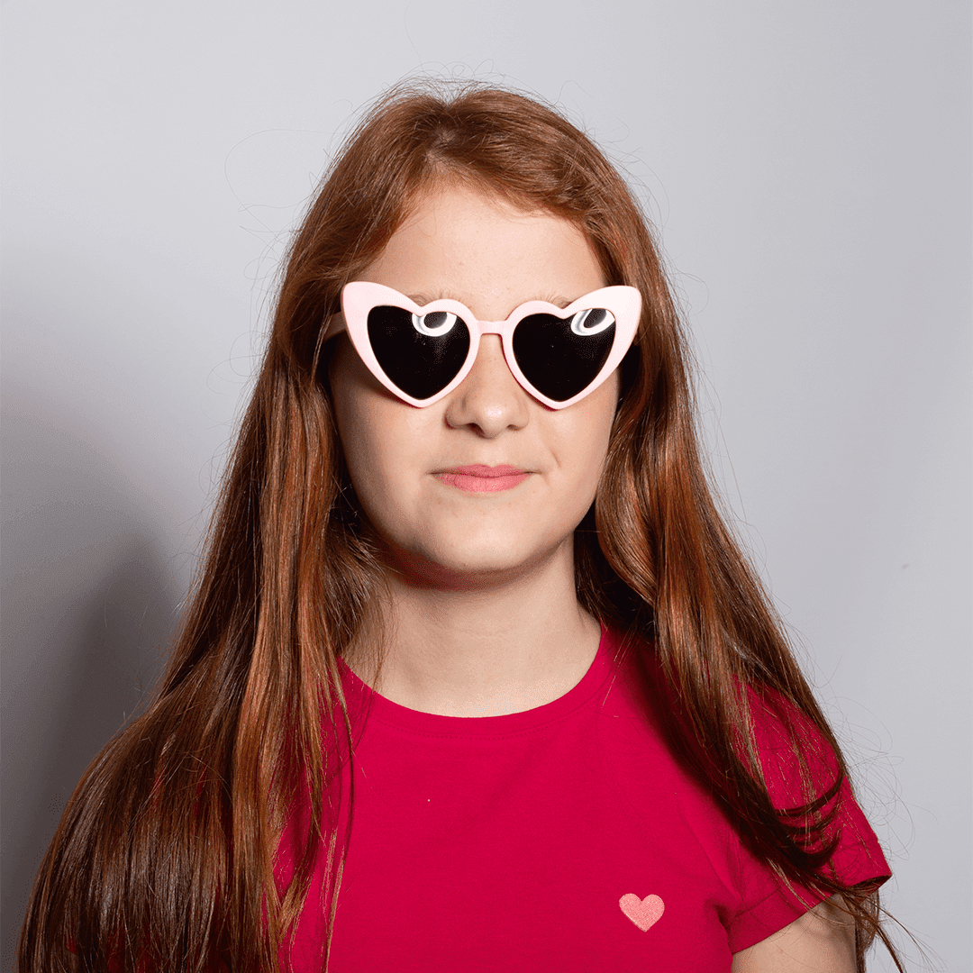 Gafas de Sol Flexibles para Niños - Heart