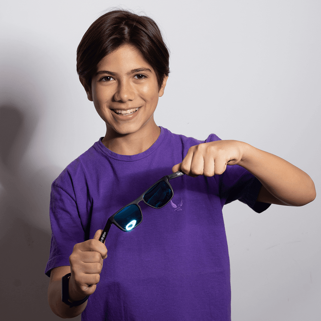 Óculos de sol flexíveis Blade para criança