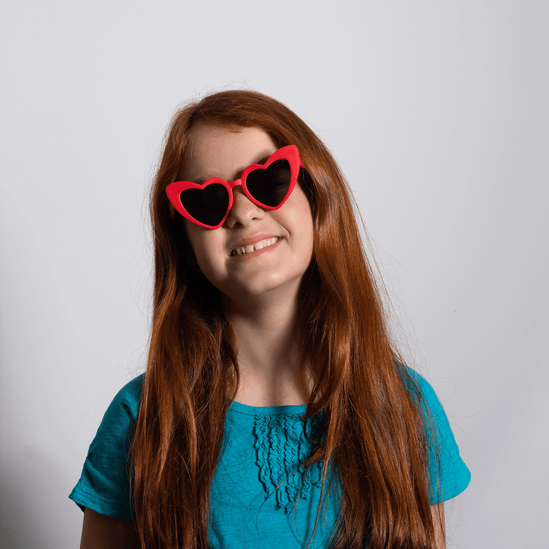 Gafas de Sol Flexibles para Niños - Heart