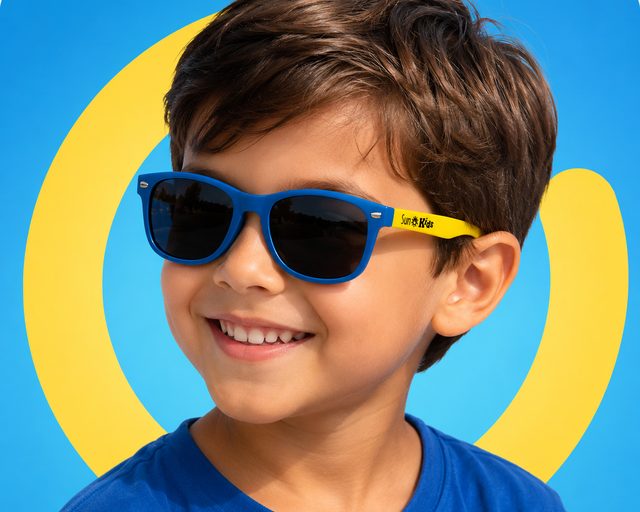 Gafas de Sol Flexibles para Niños - Square