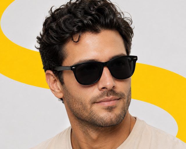 Niño con Óculos de sol flexíveis SunKids - Adulto